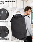 Laundry Bag Backpack, Laundry Bag With Shoulder Straps HRS12