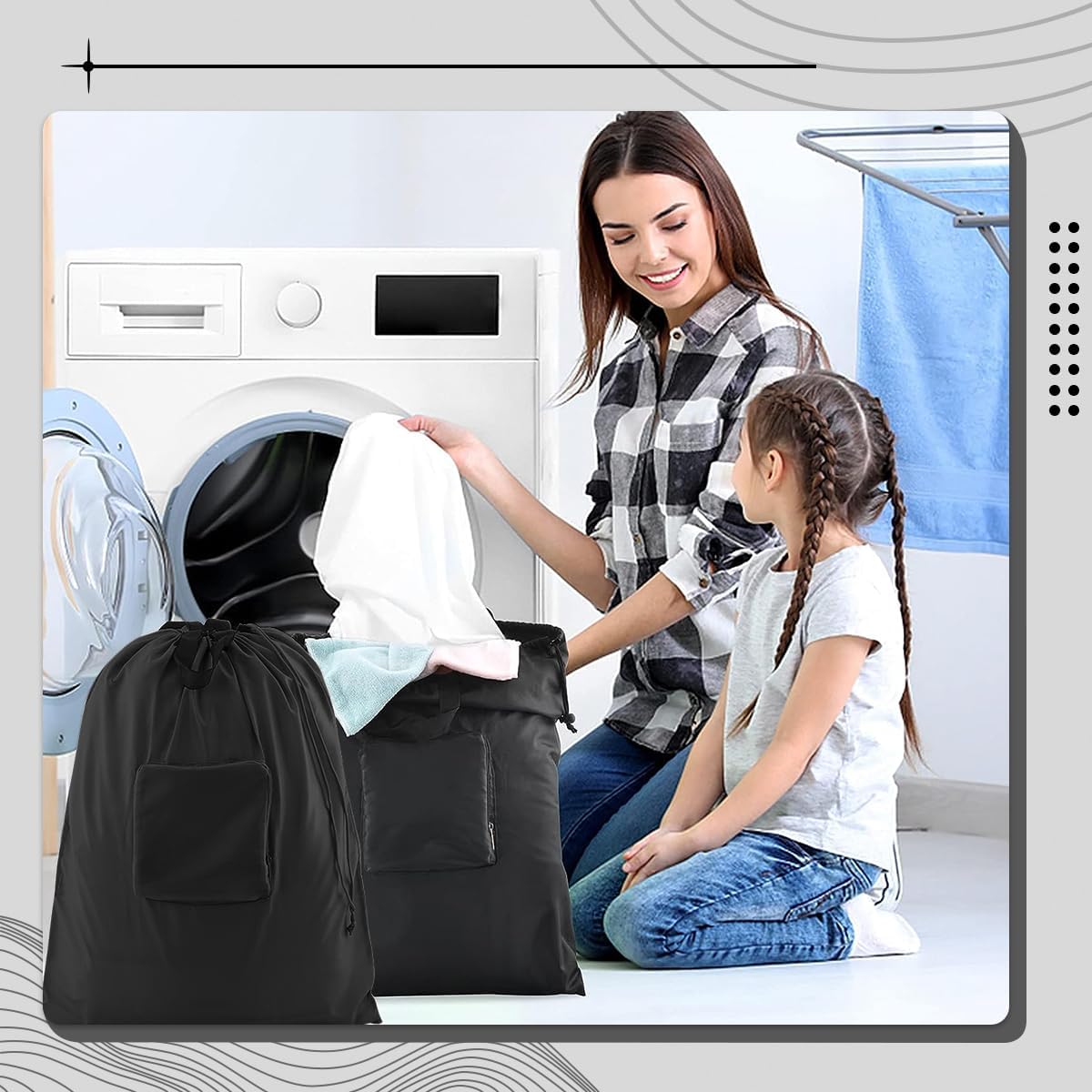 Travel Laundry bags Dirty Clothes Travel Bag HLC401