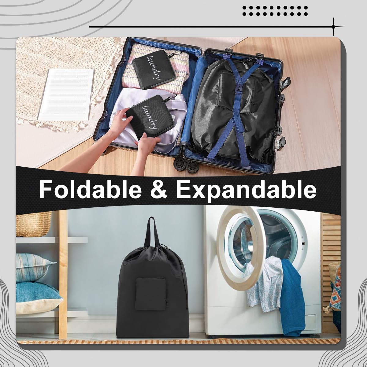 Travel Laundry bags Dirty Clothes Travel Bag HLC401