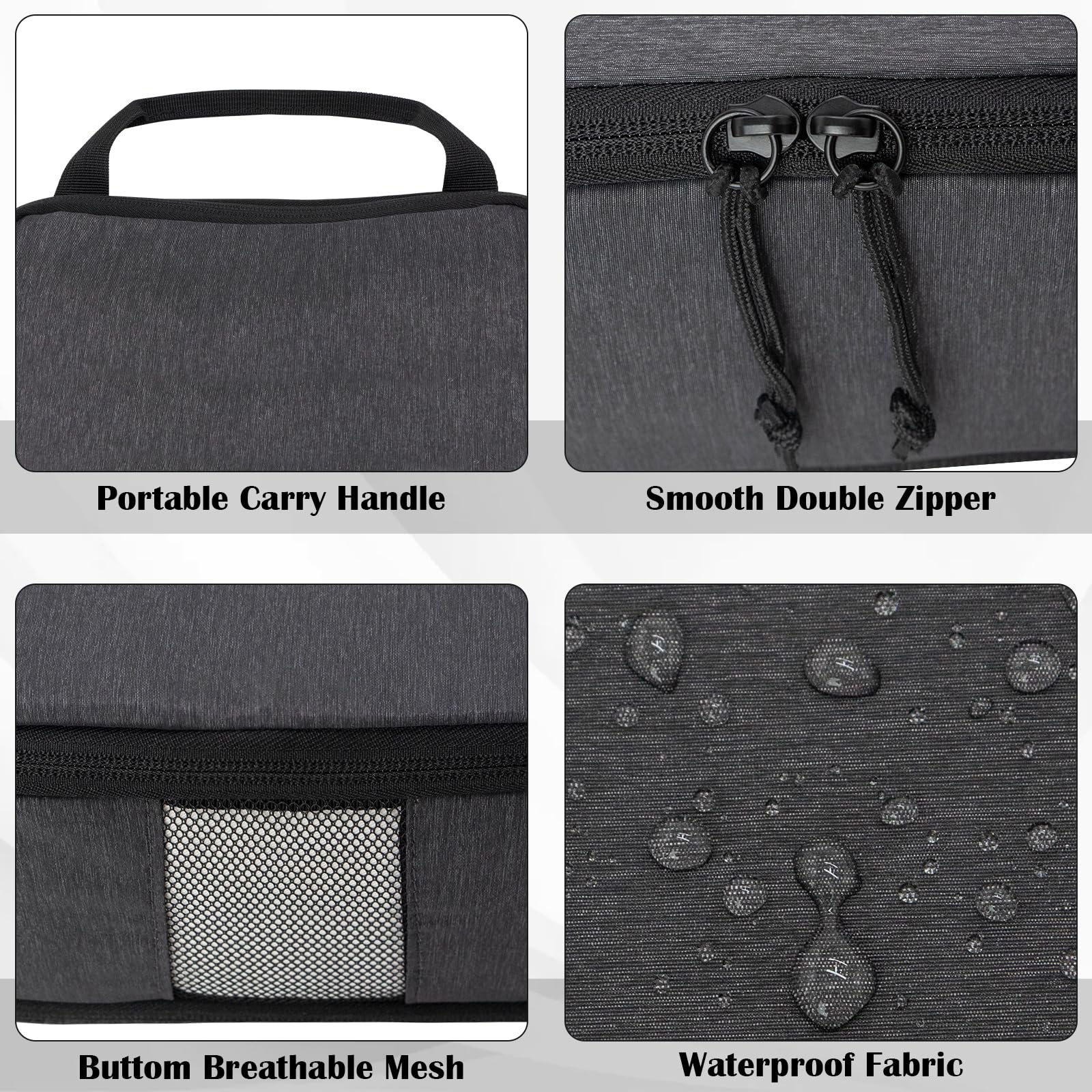 2 Set Extra Large Compression Packing Cubes for Travel Black HRS07