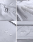 6 Set Travel Packing cubes luggage Organizer Waterproof Shoe Bag Grey HLC019