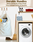 Canvas Laundry Bag, Cotton Laundry Bag with Handles & Drawstring HLC071-XL