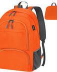 HOLYLUCK 20L lightweight packable Hiking Daypack Foldable Backpack HLC410 Orange