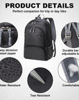 HOLYLUCK 20L lightweight packable Hiking Daypack Foldable Backpack HLC410