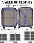 2 Set Compression Bags Travel Cubes for Packing Suitcase Organizer Bags Set Khaki HRS06