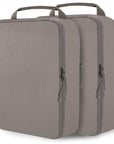 2 Set Extra Large Compression Packing Cubes for Travel Khaki HRS07