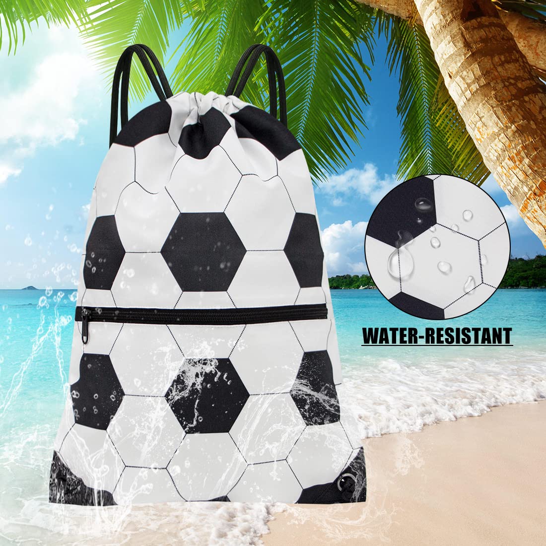 HOLYLUCK Drawstring Backpack Bag Sport Gym Sackpack Softball Soccer HLC001
