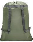 Army Green Extra Large Laundry Bag Backpack HLC018