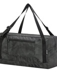 Foldable Travel Duffel Bag For Women & Men Luggage Great for Gym (midnight camo) HLC008