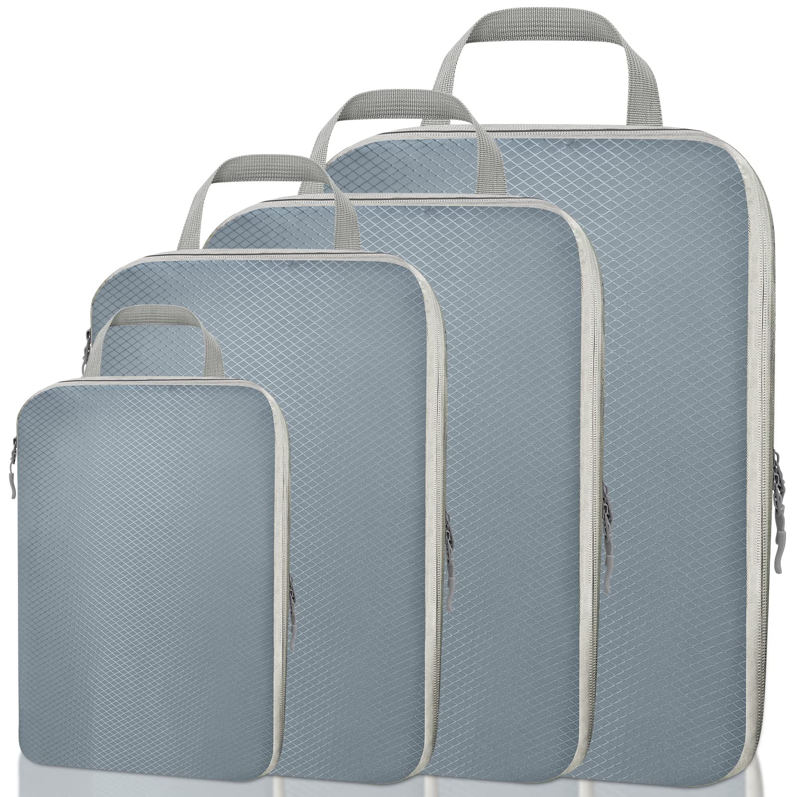 4 Pack Expandable Compression Packing Cubes for Blue HLC084