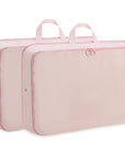 2 Pack Extra Large Compression Packing Cubes for Travel Pink HLC080