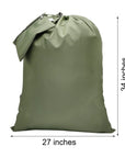 Army Green Extra Large Laundry Bag Backpack HLC018