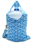Grocery Bags Heavy Duty Foldable Shopping Tote Bag Blue HLC002