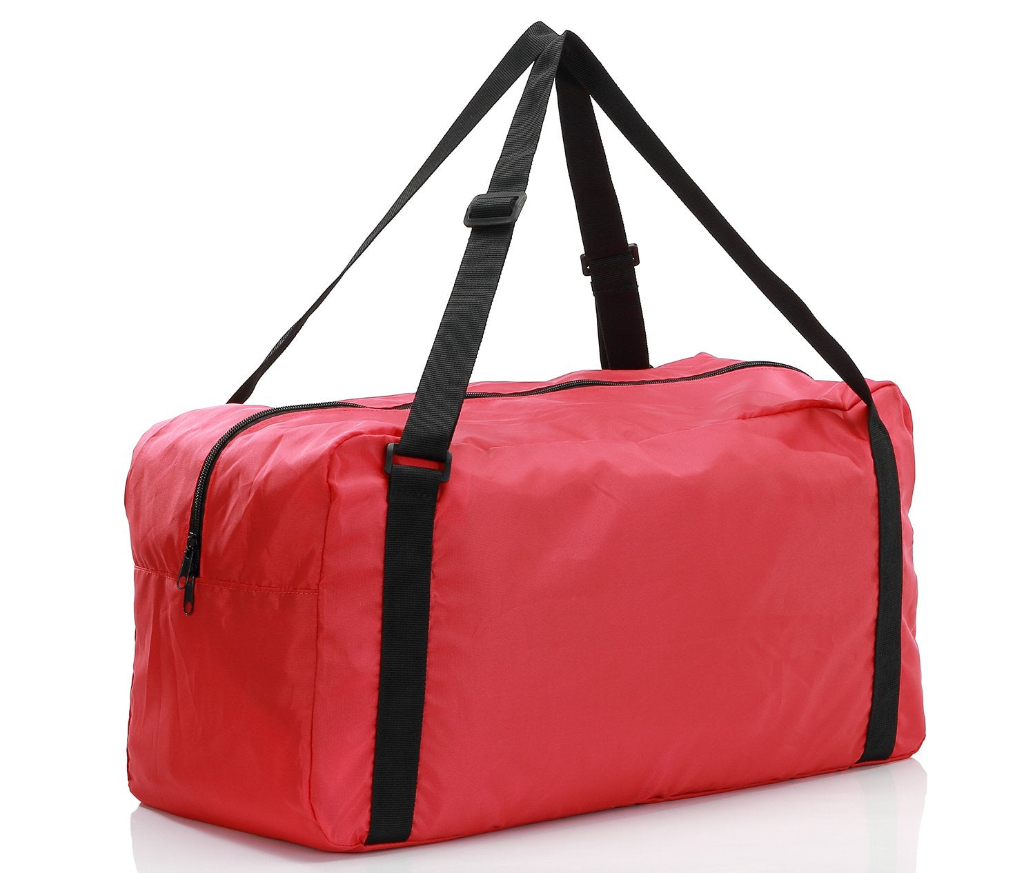 Foldable Travel Duffel Bag For Women & Men Luggage Great for Gym (Red) HLC008