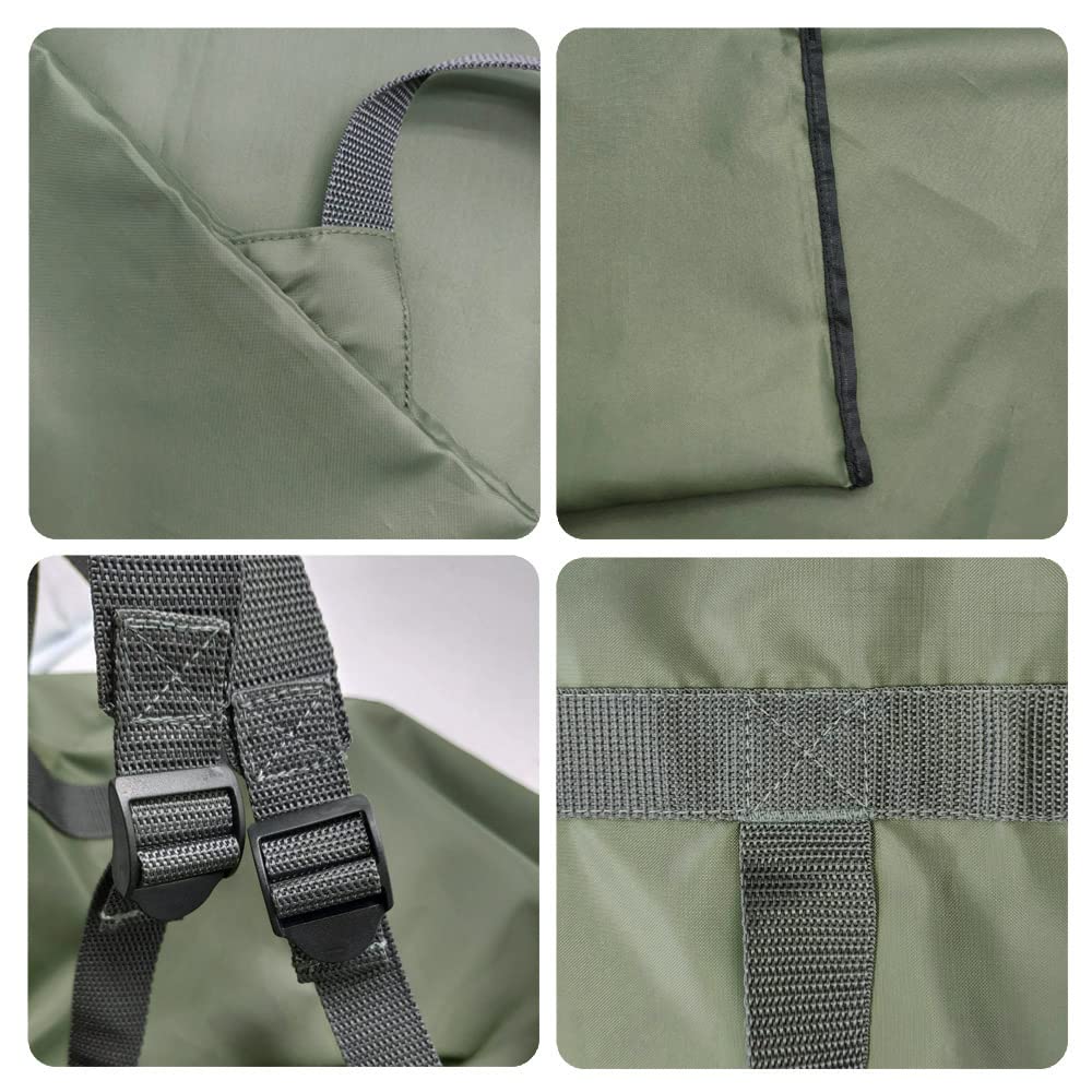 Army Green Extra Large Laundry Bag Backpack HLC018