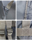 Navy Extra Large Laundry Bag Backpack With Drawstring HLC018