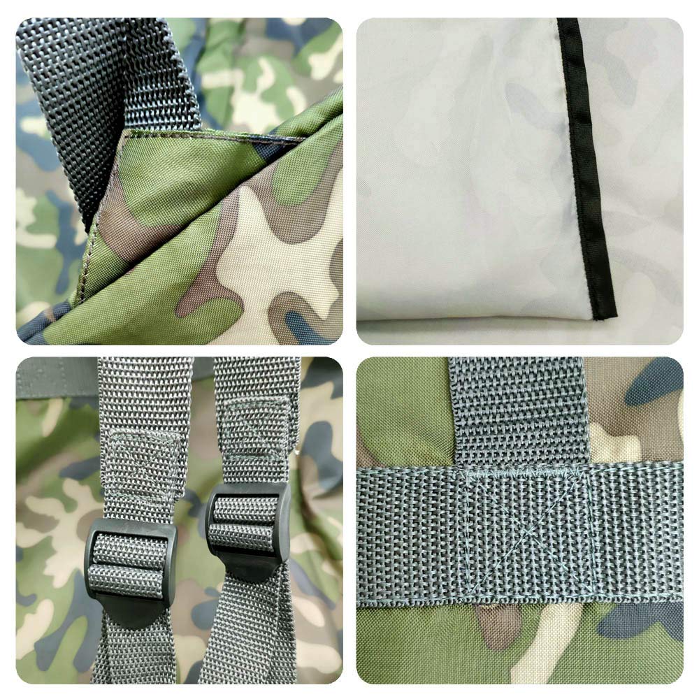 Army Camo Extra Large Laundry Bag Backpack With Drawstring HLC018