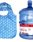 Grocery Bags Heavy Duty Foldable Shopping Tote Bag Blue HLC002