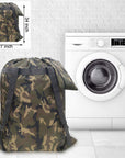 Army Camo Extra Large Laundry Bag Backpack With Drawstring HLC018