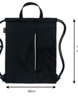 Outdoor Sport Gym Sack Waterproof Drawstring Backpack Bag HLC005