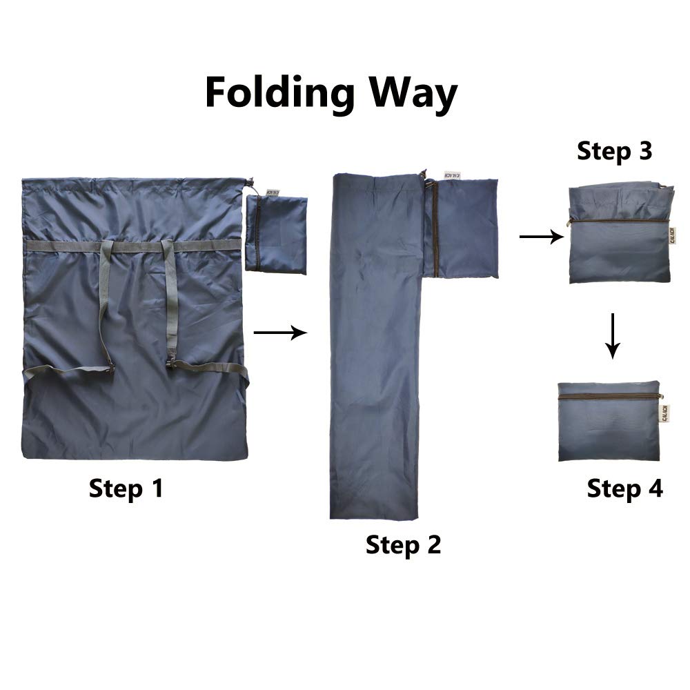 Navy Extra Large Laundry Bag Backpack With Drawstring HLC018