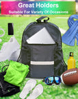Drawstring Backpack Sports Gym Bag with Shoe Compartment HLC048