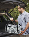Foldable Travel Duffel Bag For Women & Men Luggage Great for Gym (arctic camo) HLC008