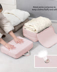 2 Pack Extra Large Compression Packing Cubes for Travel Pink HLC080