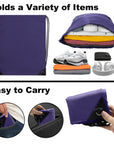 2PCS Drawstring Bags Bulk, String Backpack Purple HRS10