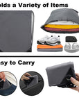 2PCS Drawstring Bags Bulk, String Backpack Dark Grey HRS10