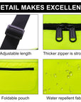 HOLYLUCK Foldable Travel Duffel Bag For Women & Men Luggage -Fluorescent yellow HLC008