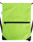 HOLYLUCK Drawstring Backpack Bag Sport Gym Sackpack Green HLC001