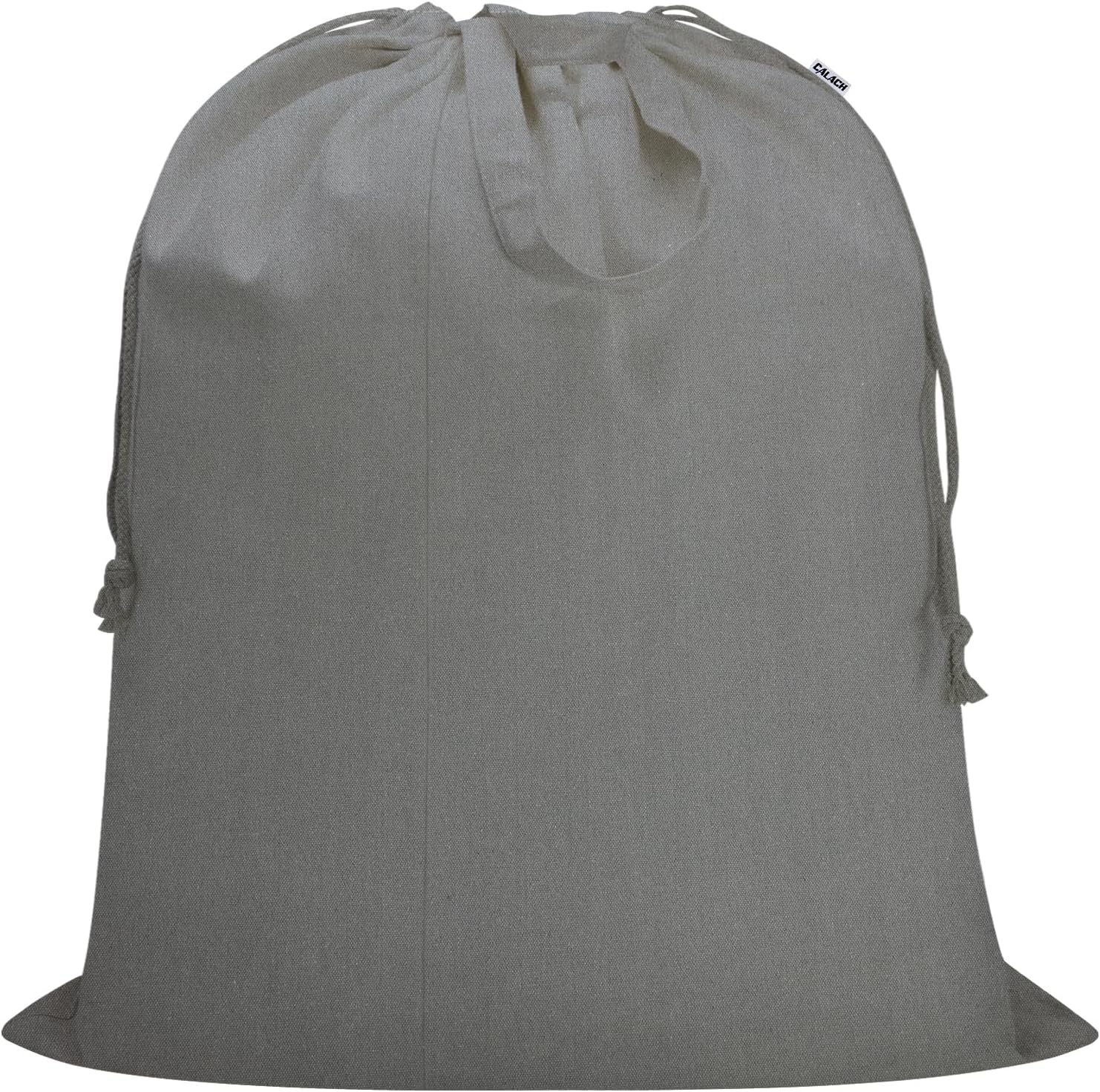 Canvas Laundry Bag 40"W x35"H, Extra Large Heavy Duty Storage Bag, XXL Grey | Thick Canvas Fabric, with Handles &amp; Drawstring Closure, Washable Clothes Sack, 1 Pack HLC071