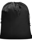 Canvas Laundry Bag 40"W x 35"H, Thick Canvas Laundry Bag with Handles & Drawstring, Extra Large Heavy Duty Washable Storage Sack (Black HRS11)