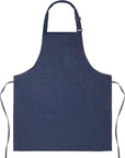 Kitchen Chef Apron 6 Pockets Navy HLC062