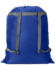 Laundry Bag Backpack 27” x 34” Sturdy Laundry Bag Blue HLC018