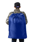 Laundry Bag Backpack 27” x 34” Sturdy Laundry Bag Blue HLC018