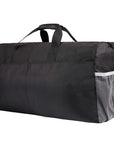 Foldable Travel Duffel Bag for Gym Sports Lightweight Water Repellent & Tear Resistant-black HLC008