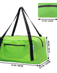 Foldable Travel Duffel Bag For Women & Men Luggage Great for Gym (Green) HLC008